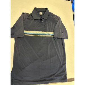 Footjoy Athletic Fit Polo Golf With Logo Blue Size XL